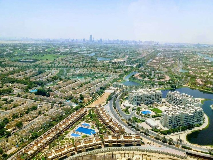 Una vista de Dubai desde Jumeirah Lake Towers. (EL CORREO)