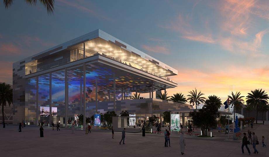 El pabellón de Francia en la Expo 2020 de Dubai.