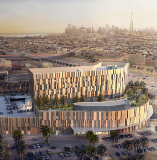 A modo ilustrativo una imagen del Kings College Hospital Dubai de su sitio web.