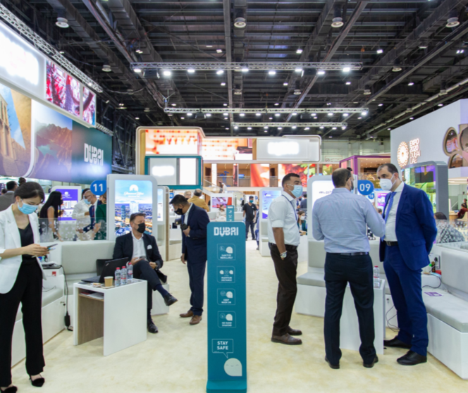 Arabian Travel Market en Dubai en 2021. (Dubai Media Office)