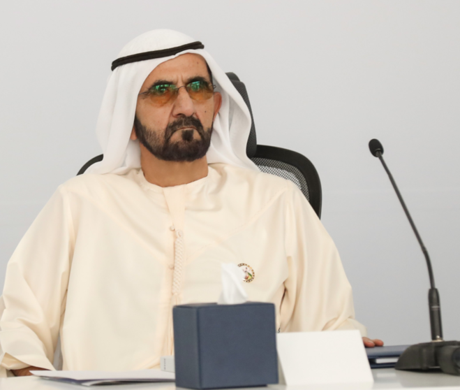 El jeque Mohammed bin Rashid, vicepresidente y primer ministro de Emiratos Árabes Unidos y gobernante de Dubai. (Dubai Media Office)