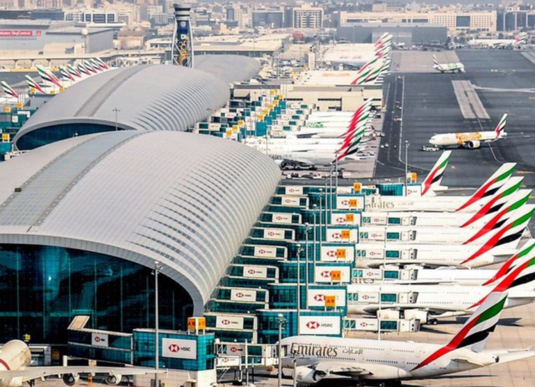 Una imagen del aeropuerto de Dubai. (Dubai Media Oficce)