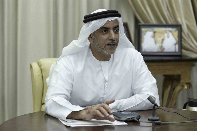 El teniente general jeque Saif bin Zayed Al Nahyan, viceprimerministro y ministro del Interior de Emiratos Árabes Unidos. (WAM)