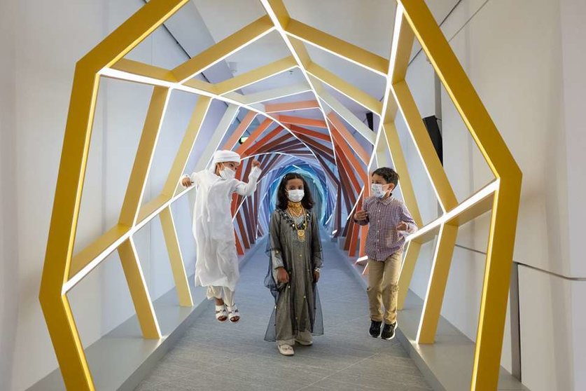 Una imagen del Museo Infantil en el Louvre Abu Dhabi. (WAM)