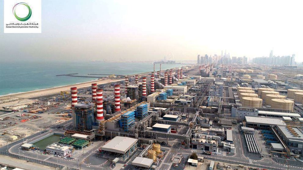 Planta de Energía y Complejo de Desalinización Jebel Ali de Dewa. (Wam)