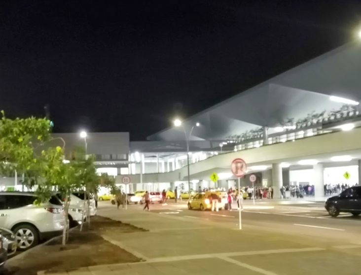 El Aeropuerto Alfonso Bonilla Aragón en Colombia. (EL CORREO)