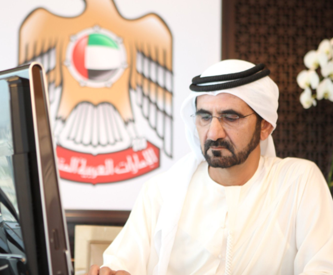 Su Alteza el jeque Mohammed bin Rashid Al Maktoum, gobernante de Dubai. (Dubai Media Office)