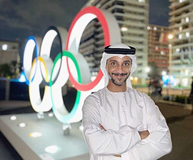 Abdulla Alrahoomi, vicepresidente del Comité Olímpico Médico de Emiratos Árabes Unidos. (Cedida)