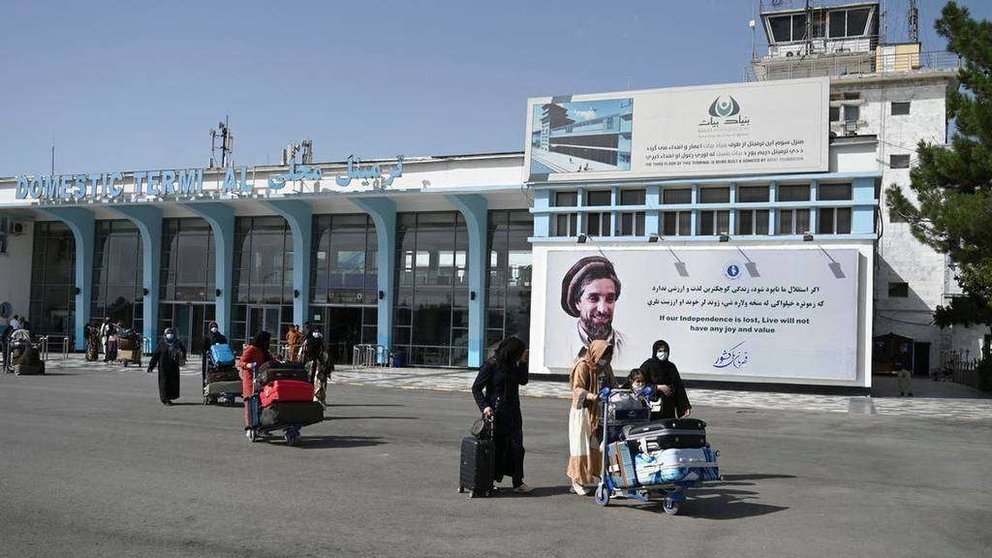 Una imagen de archivo del aeropuerto de Kabul. (Fuente externa)