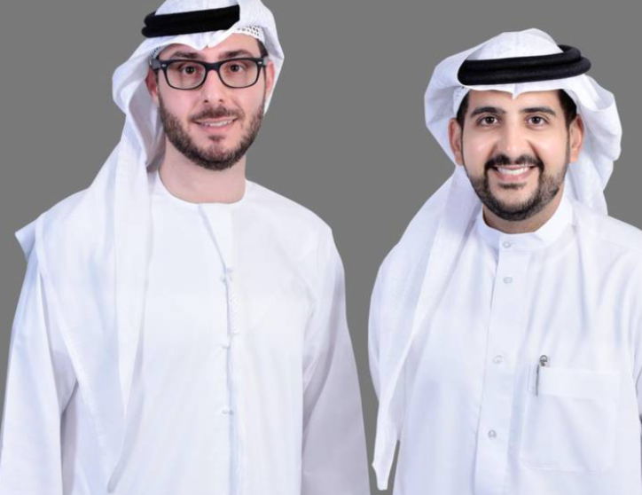 Los cofundadores de MidChains, Basil Al Askari (izquierda) y la compañía de Mohamed Al Hashemi. (Midchains)