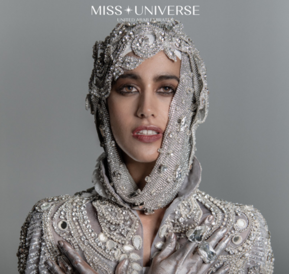 Asher de Dubai Marina es una de las finalistasa Miss Universo EAU. (Twitter)
