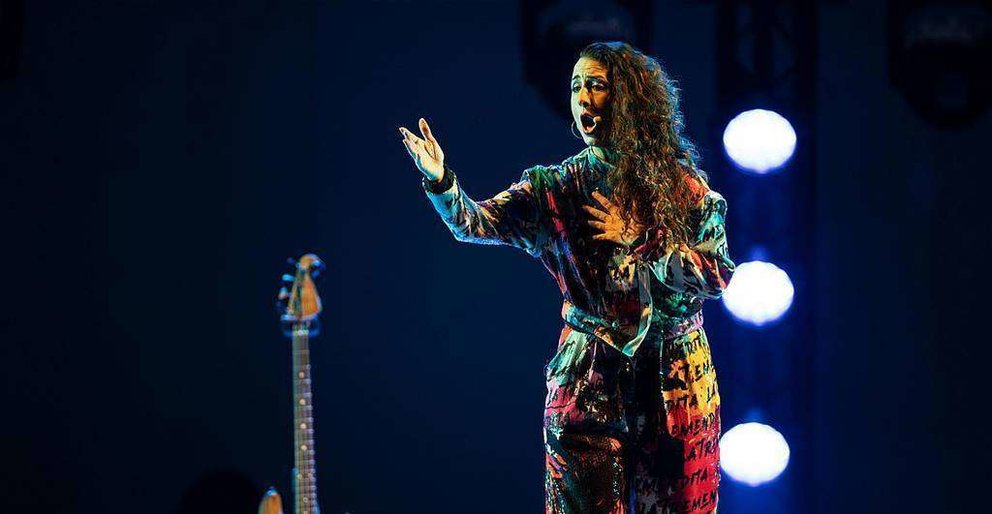 La Tremendita puso voz en Dubai a su flamenco fusión. (Cedida)