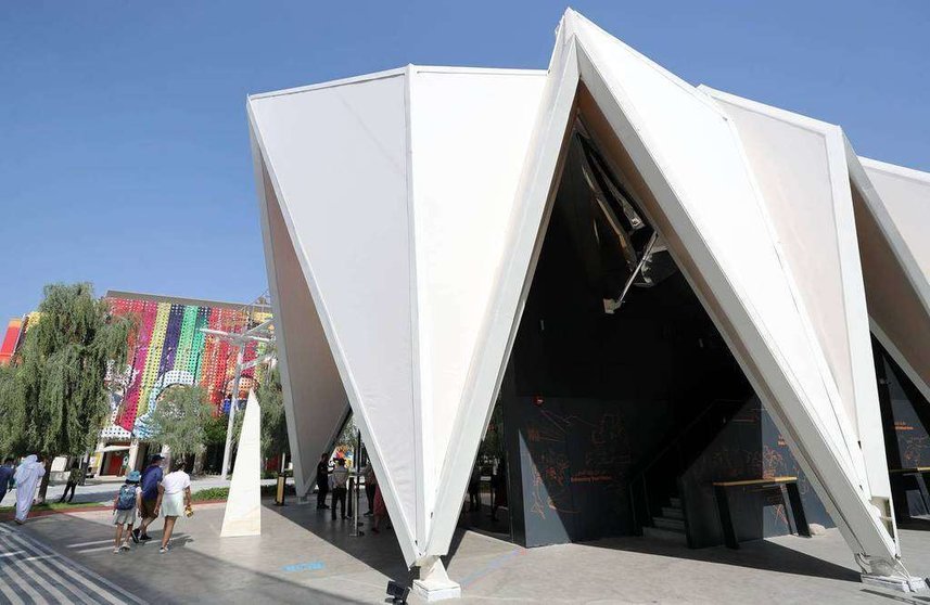 El Good Place Pavilion de Expo Live anima a los visitantes a ser el cambio. El proyecto es único en la feria mundial. (Fuente externa)