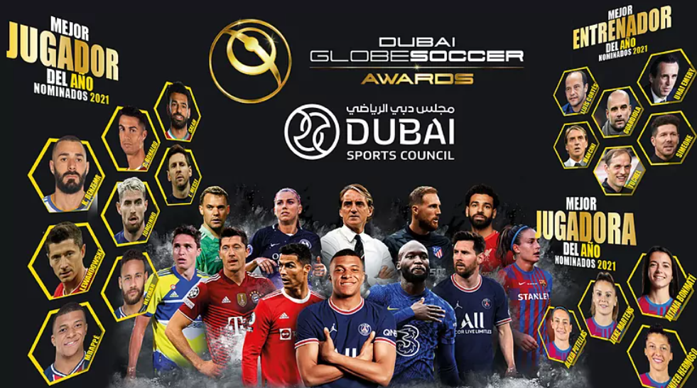 Los Globe Soccer Awards de Dubai. (Infografía Marca)