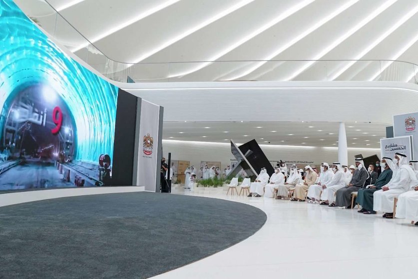 Una imagen de la Expo 2020 de Dubai en la era del coronavirus. (Twitter)