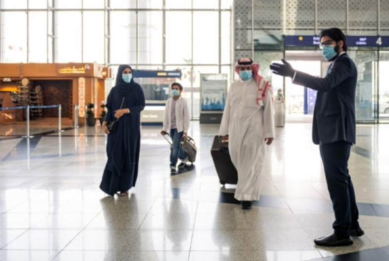 Un aeropuerto en Arabia Saudita. (Saudi Gazette)