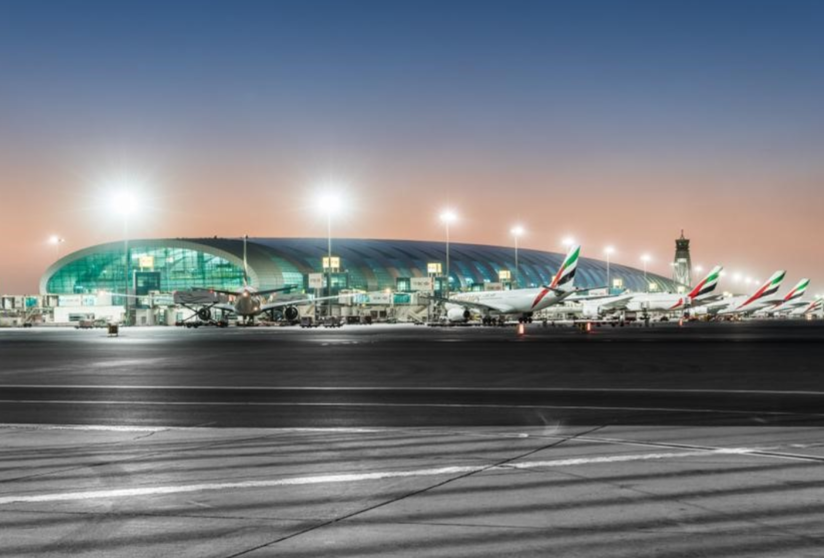 Una imagen del Aeropuerto Internacional DXB. (Dubai Media Office)