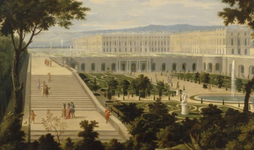 Una de las obras de la exposición del Palacio Versailles. (Fuente externa)