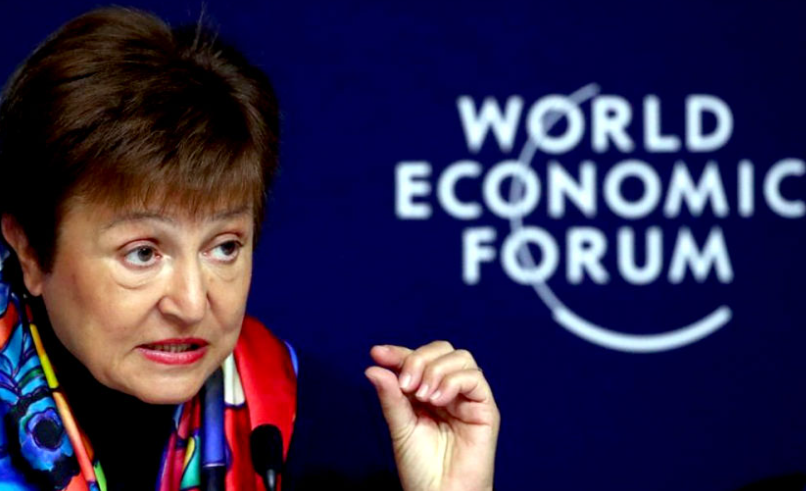 La directora gerente del FMI, Kristalina Georgieva. (Twitter)