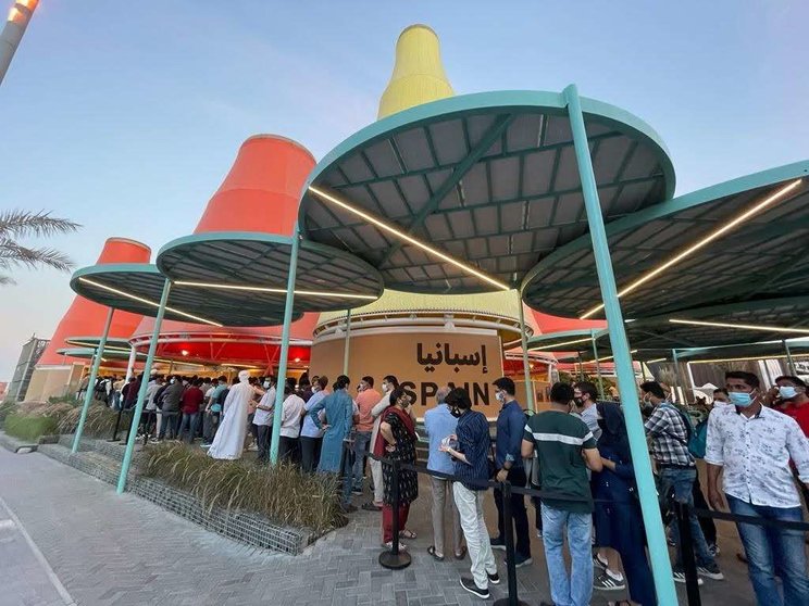 Pabellón España en Expo Dubai. (EL CORREO)