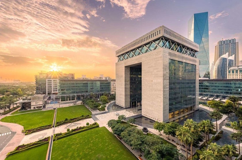 Una imagen del Distrito Financiero de Dubai (DIFC). (WAM)