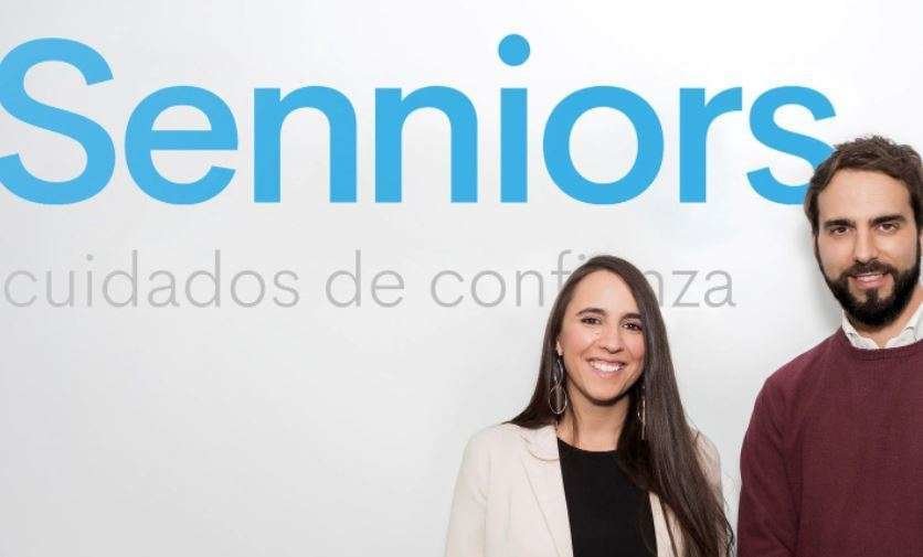 Claudia Gómez y Diego Abad, fundadores de Senniors. (Fuente externa)