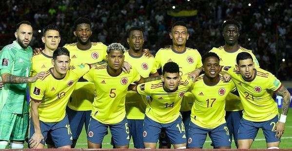 La Selección de Fútbol de Colombia. (Twitter)