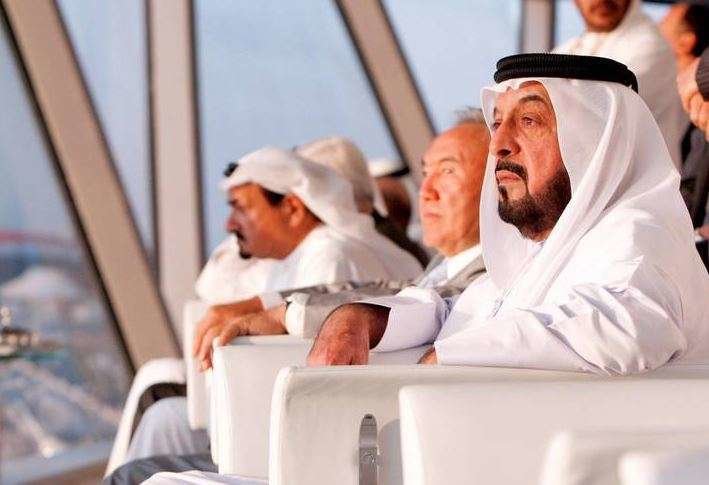 El presidente de Emiratos en 2009. (The National)