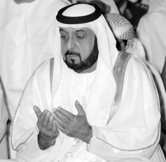 El fallecido presidente de Emiratos Árabes Unidos. (Twitter)