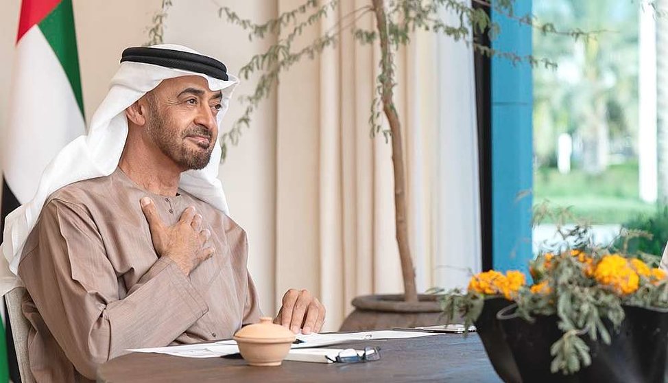 El jeque Mohamed bin Zayed Al Nahyan, presidente de Emiratos Árabes Unidos y gobernante de Abu Dhabi. (@MohamedBinZayed)