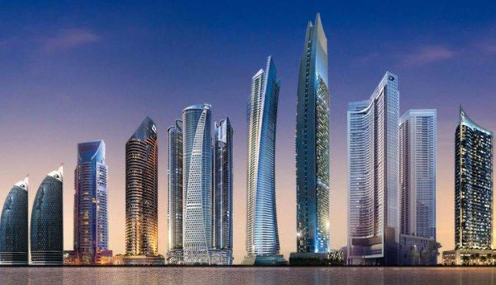 Edificios de la firma Damac de Dubai. (Twitter)