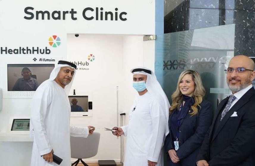 La clínica inteligente en Dubai Festival City. (Twitter)