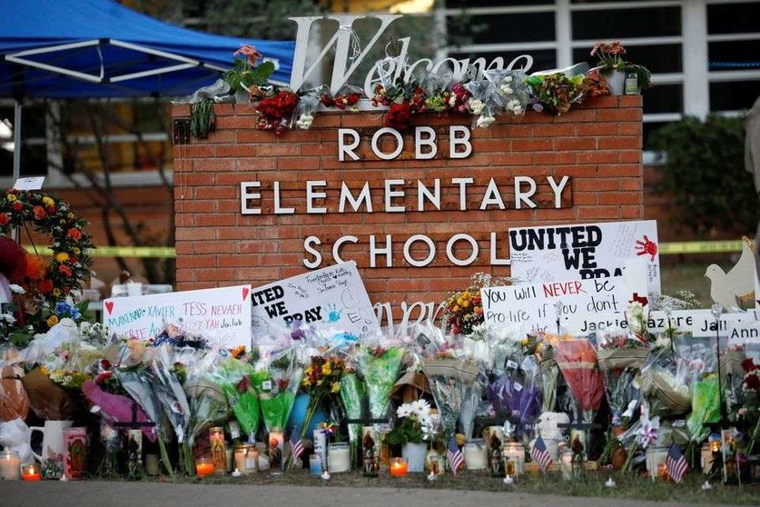 Escuela de Texas donde se ha producido el mortal tiroteo. (Reuters)