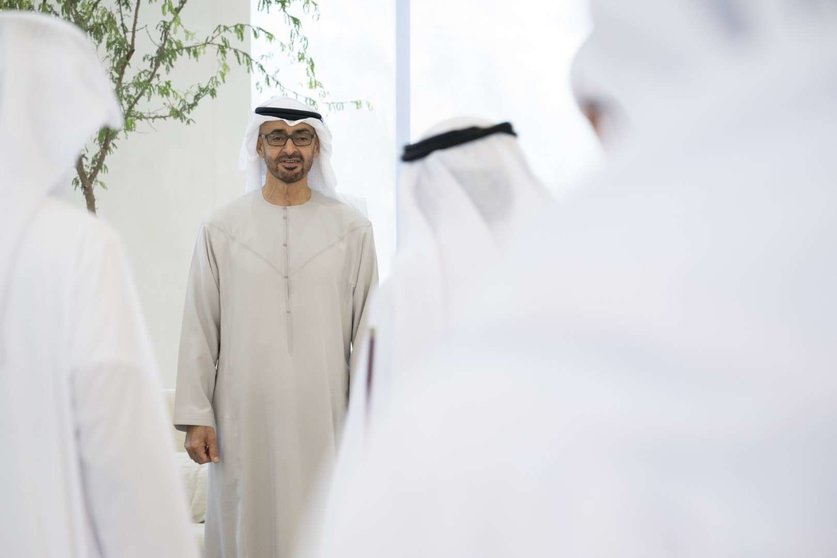 El presidente de EAU en Sharjah. (WAM)