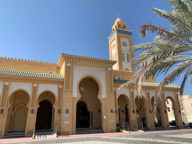 Una mezquita en Abu Dhabi. (EL CORREO)
