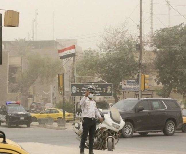 Tormenta de arena en Bagdad. (Fuente externa)