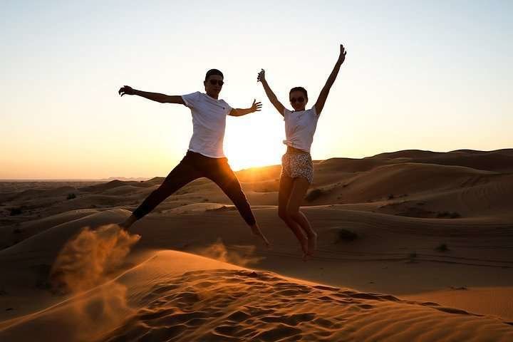 Una imagen de TripAdvisor del desierto Dubai.