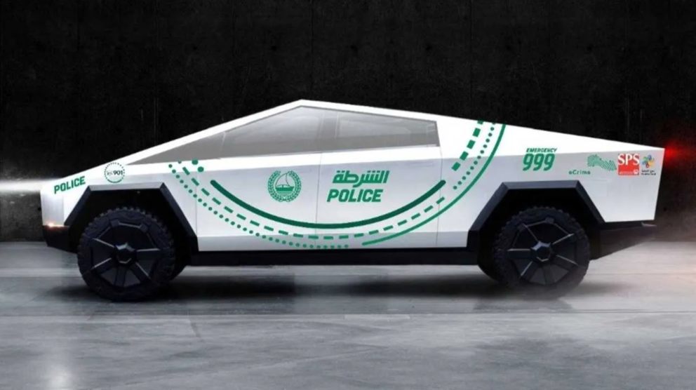 Próximamente este modelo de camión de Tesla pertenecerá a la flota de coches de la Policía de Dubai.