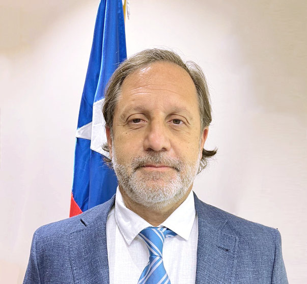 Patricio Díaz Broughton, embajador de Chile en Emiratos Árabes Unidos. (Cedida)