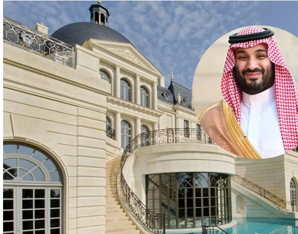 El castillo cerca de París del príncipe heredero saudí. (Fuente externa)