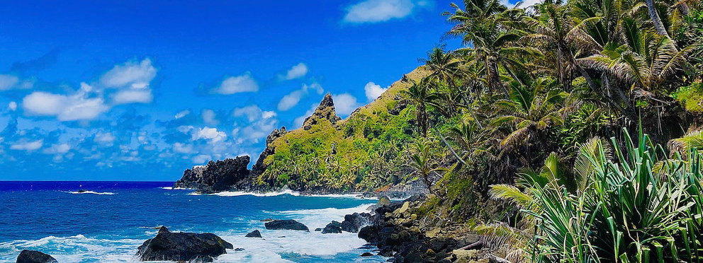 Perspectiva de la Isla Pitcairn, (visitpitcairn.pn)