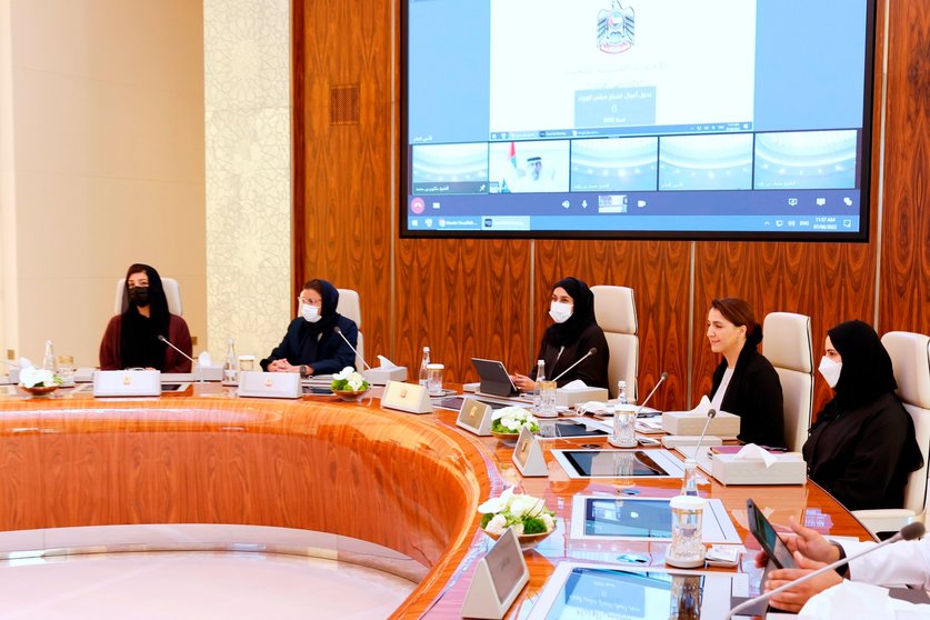 Una reunión del Gabinete de Emiratos. (WAM)
