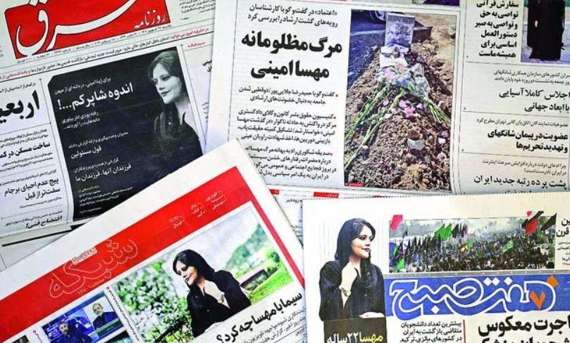 La muerte de Mahsa Amini bajo la custodia de la policía de moralidad de Irán que hace cumplir las estrictas reglas del velo ha recibido una amplia cobertura en los periódicos y las redes sociales. (Fuente externa)