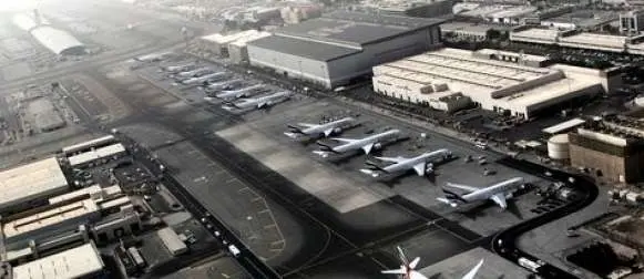Aeropuerto de Duba. Foto: ECG.