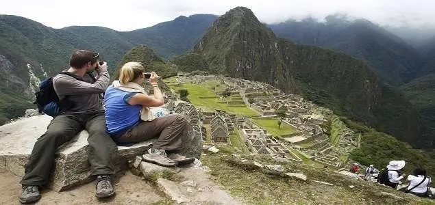 Machu Picchu en Cuzco (Perú).