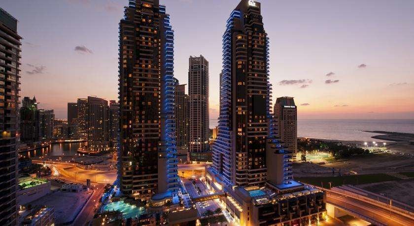 Una imagen del hotel Grosvenor House de Dubai.