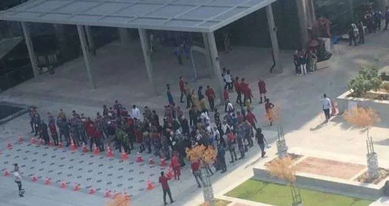 Imagen del rodaje de Star Treck en Dubai.