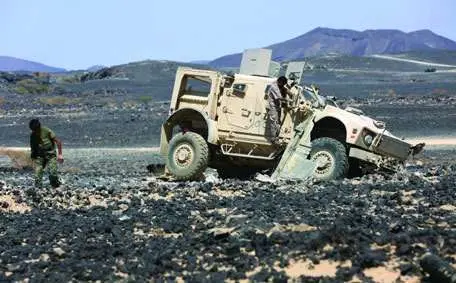 Una imagen de la desolación en Yemen.