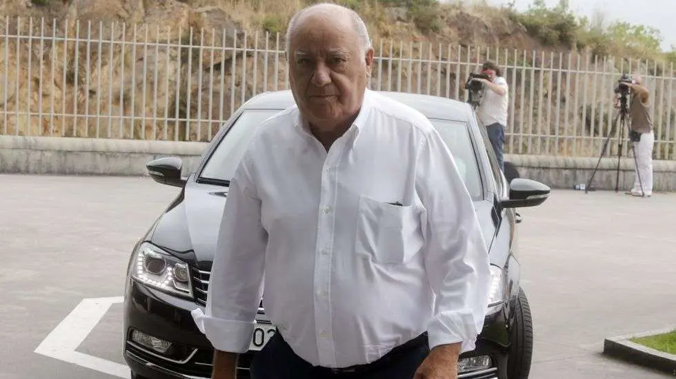 Amancio Ortega. (Gustavo Rivas / La Voz de Galicia)