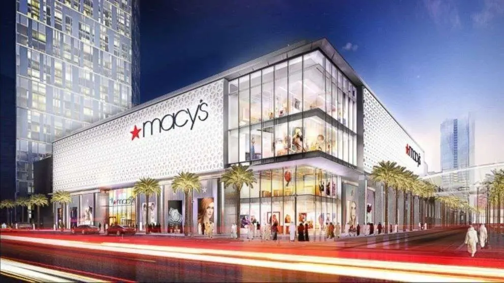 Maqueta de la tienda Macy's en Abu Dhabi.